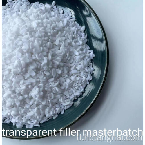 Anhydrous sodium sulfate transparent napuno masterbatch